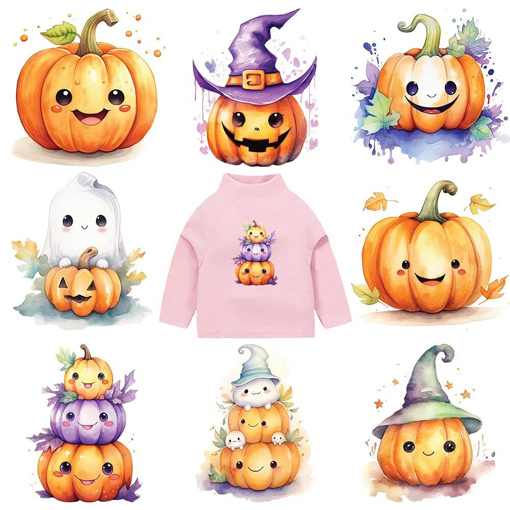 3D Printing Vinyl - Kid Clothes Sticker Cartoon Halloween Kawaii