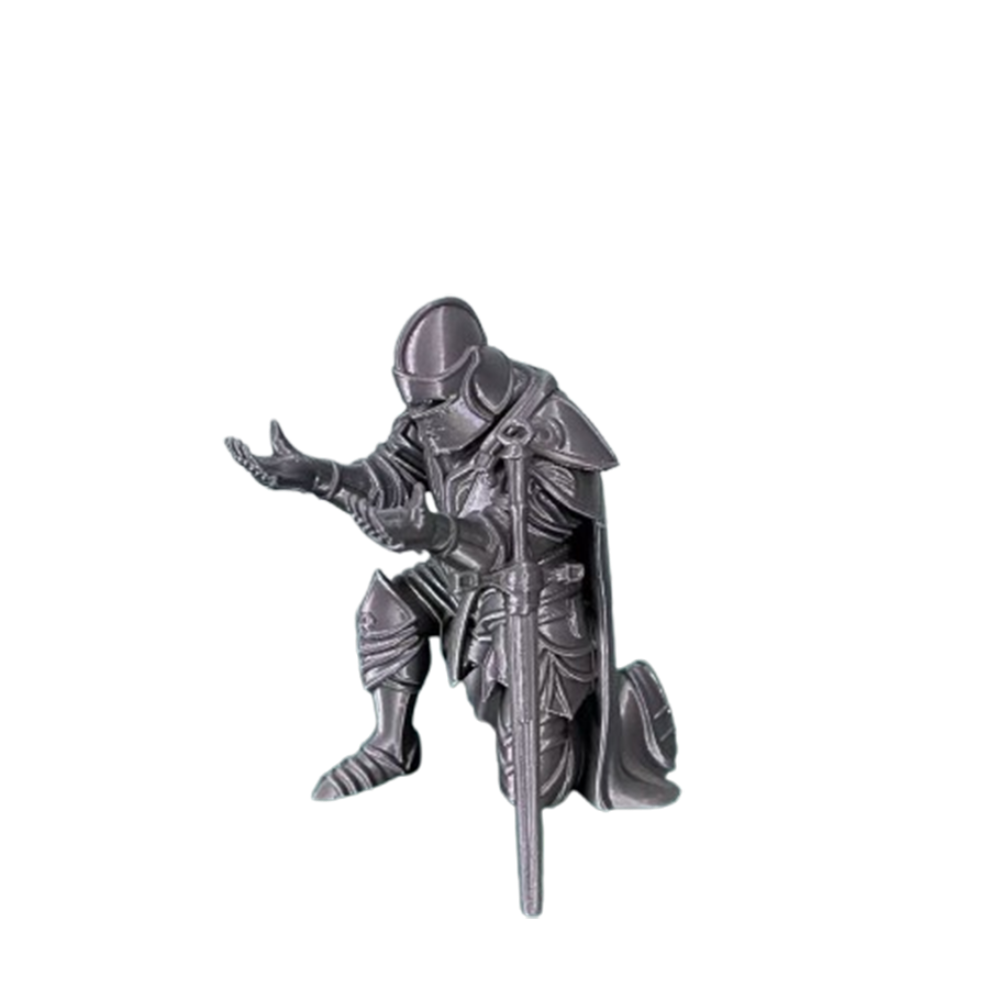 3D Printing Holder - Funny Kneeling Knight Pen Holder Creative