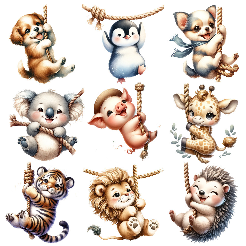 3D Printing Vinyl - 25cm Cute Animal Play Rope Iron