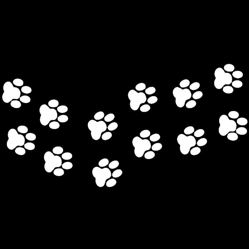 Car Sticker Animal Cat Paw Pri - 3D Printing Vinyl 评论和价格