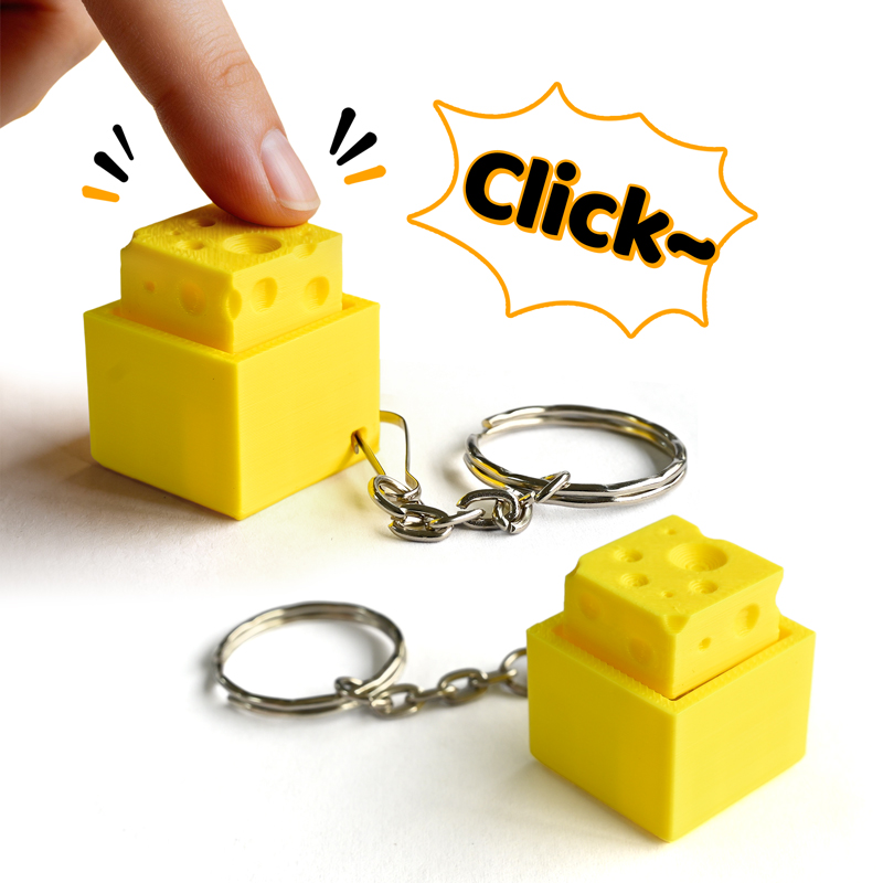 3D Printed Cheesy Key Fidget C - 3D Printing Yourself 评论和价格