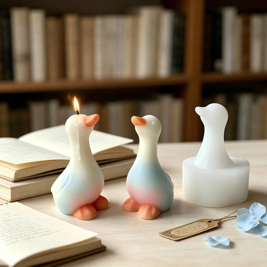 New 3D Duck Silicone Mold, DIY - 3D Printing Concrete 评论和价格