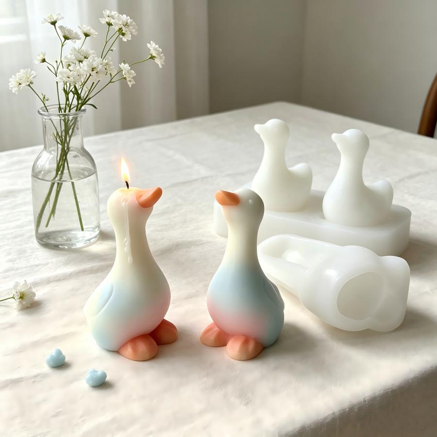 New 3D Duck Silicone Mold, DIY - 3D Printing Concrete 评论和价格