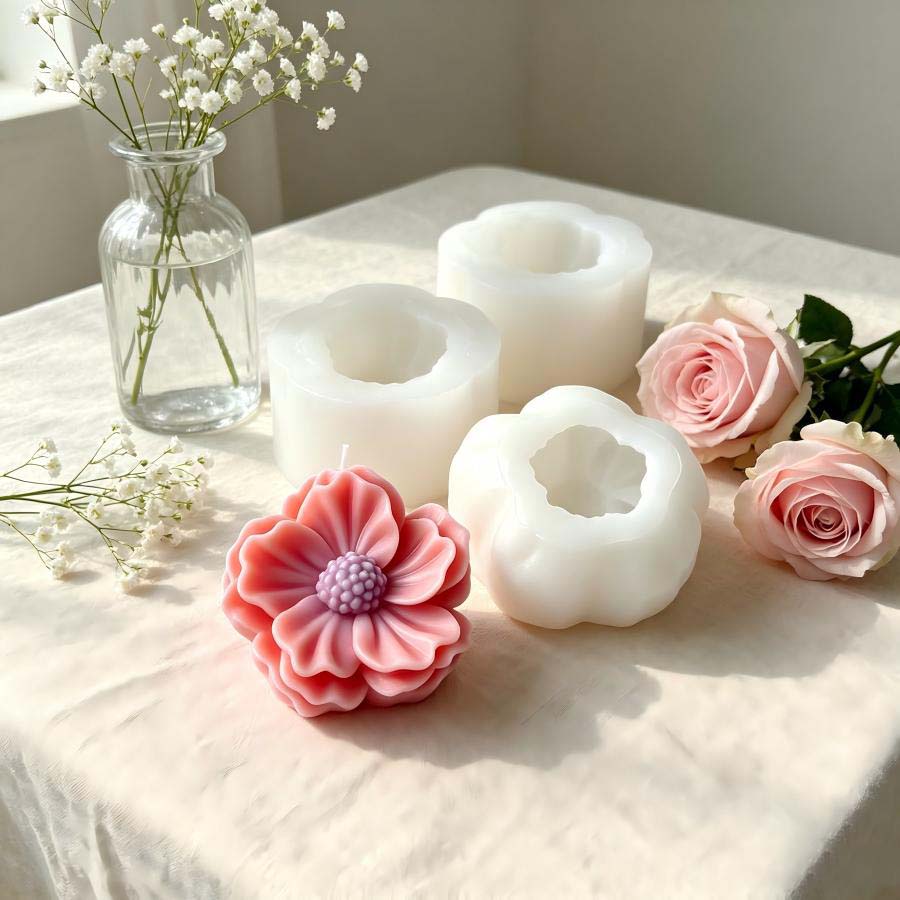 3D Camellia Flower Silicone Ca - 3D Printing Concrete 评论和价格
