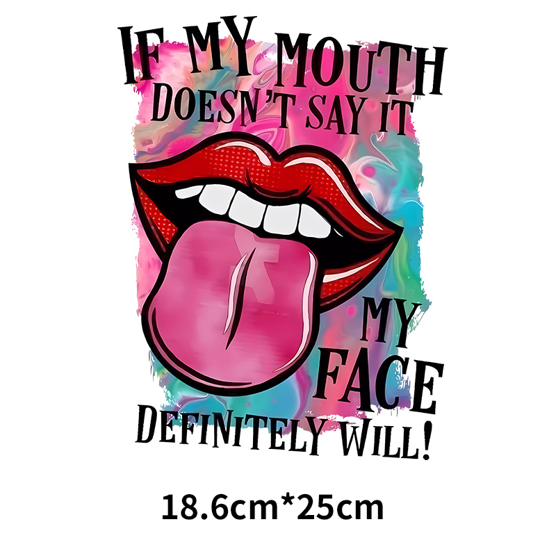 Sexy leopard print lips Heat T - 3D Printing Vinyl 评论和价格