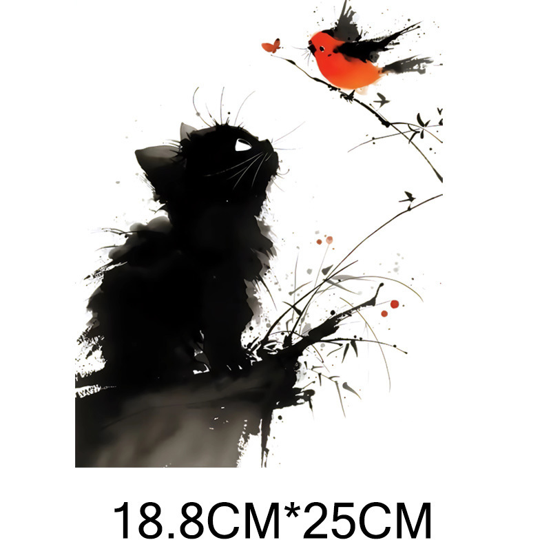 Ink, flower, bird, fish, heat  - 3D Printing Vinyl 评论和价格