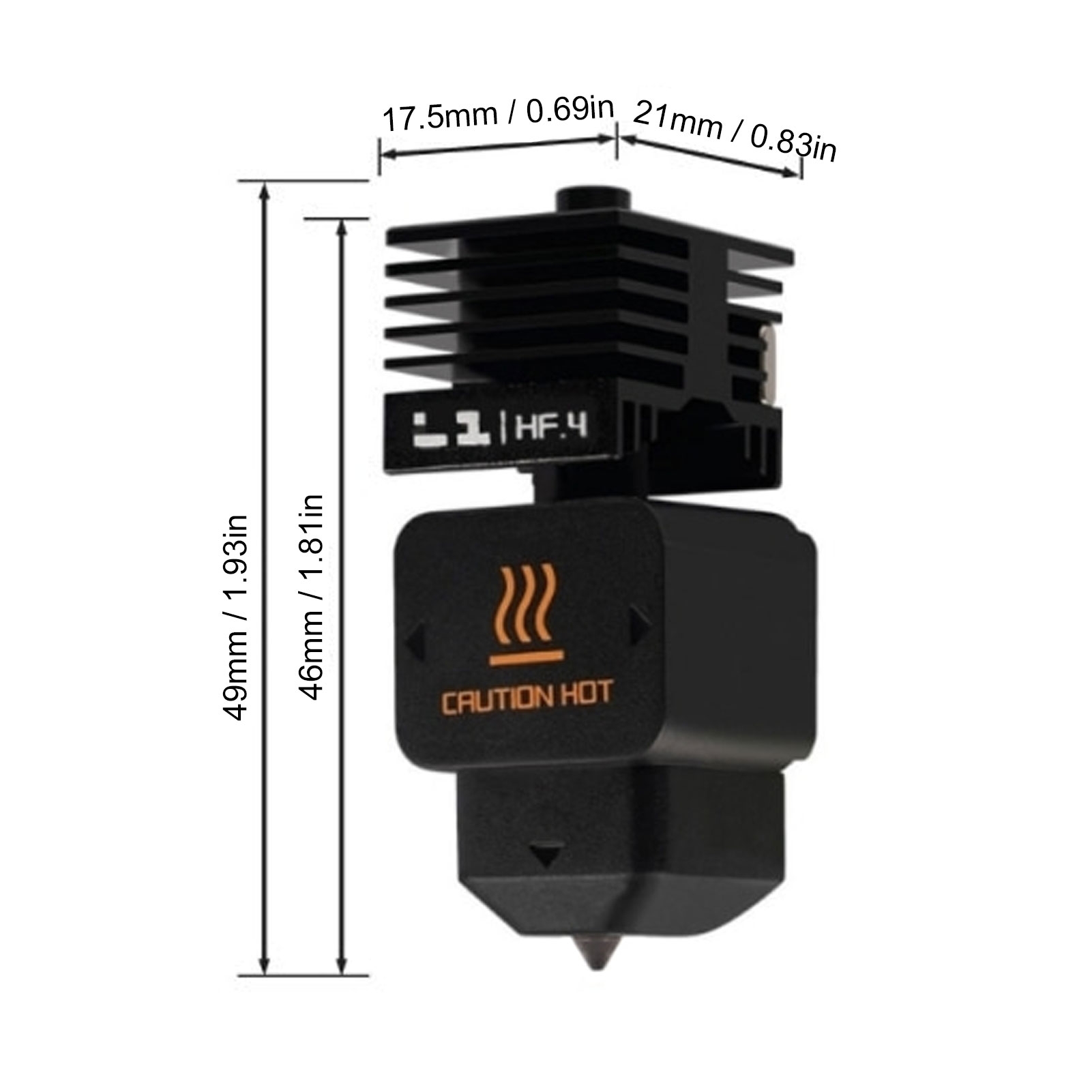 High Flow Hotend Replacement f - 3D Printing Laboratory 评论和价格