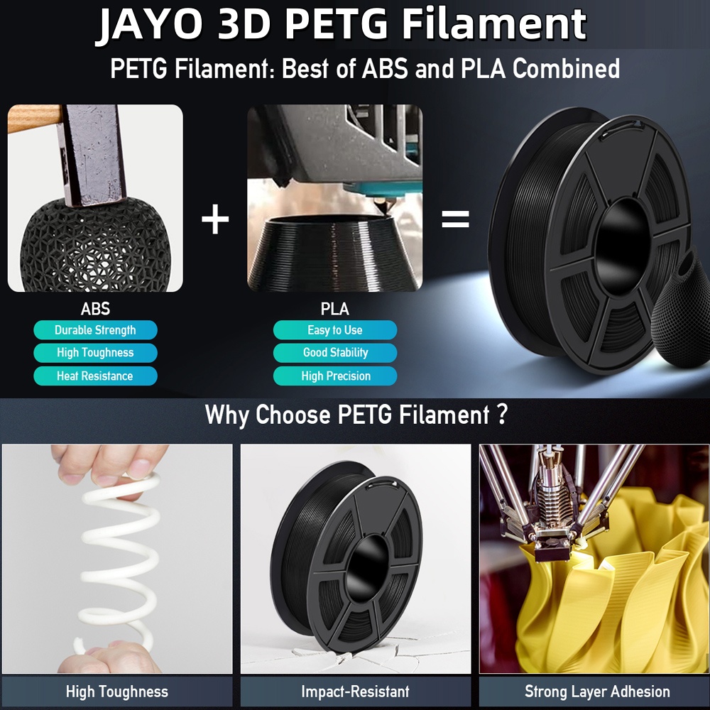 JAYO 5 Rolls 3D Printer PLA/PE - 3D Printing Fdm 评论和价格