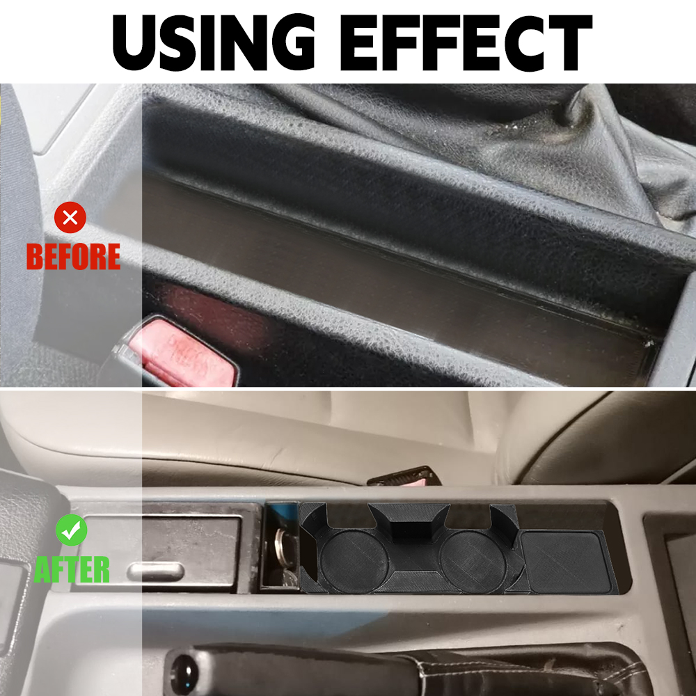 Double Cup Holder For BMW E36  - 3D Printing Holder 评论和价格
