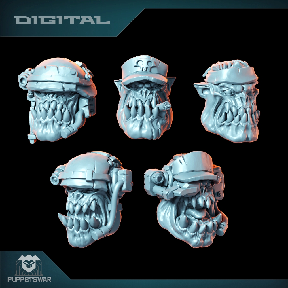 Orc Ultimate Badasses Squad, G - 3D Printing Material 评论和价格
