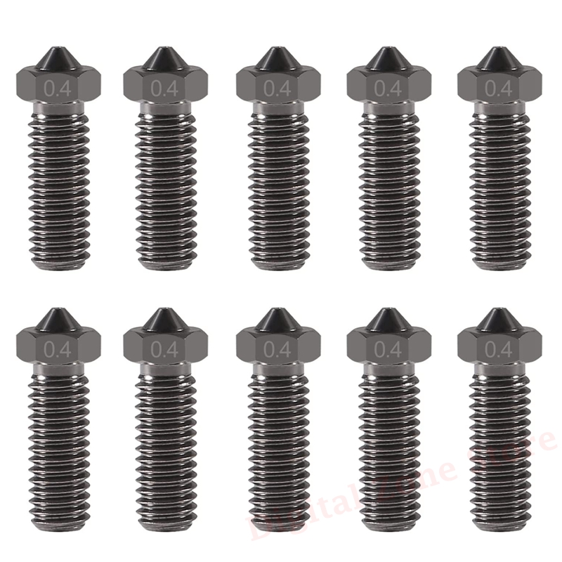10pcs V6 Hardened Steel Volcan - 3D Printing Pdf 评论和价格