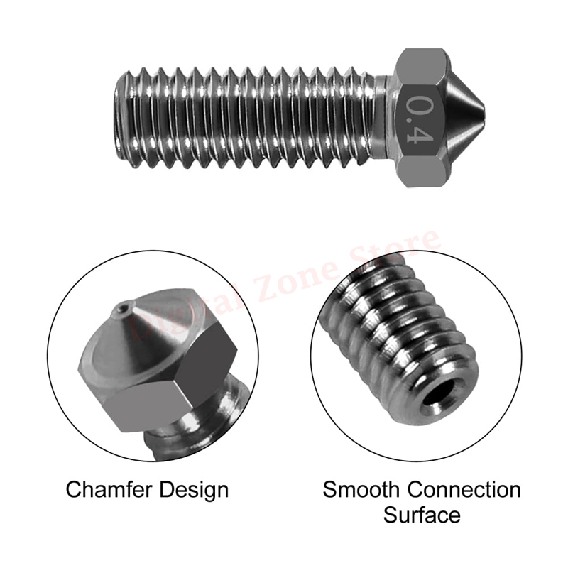 10pcs V6 Hardened Steel Volcan - 3D Printing Pdf 评论和价格