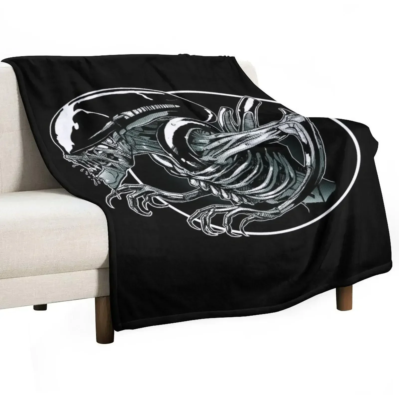aliens xenomorph Throw Blanket - 3D Printing Xenomorph 评论和价格