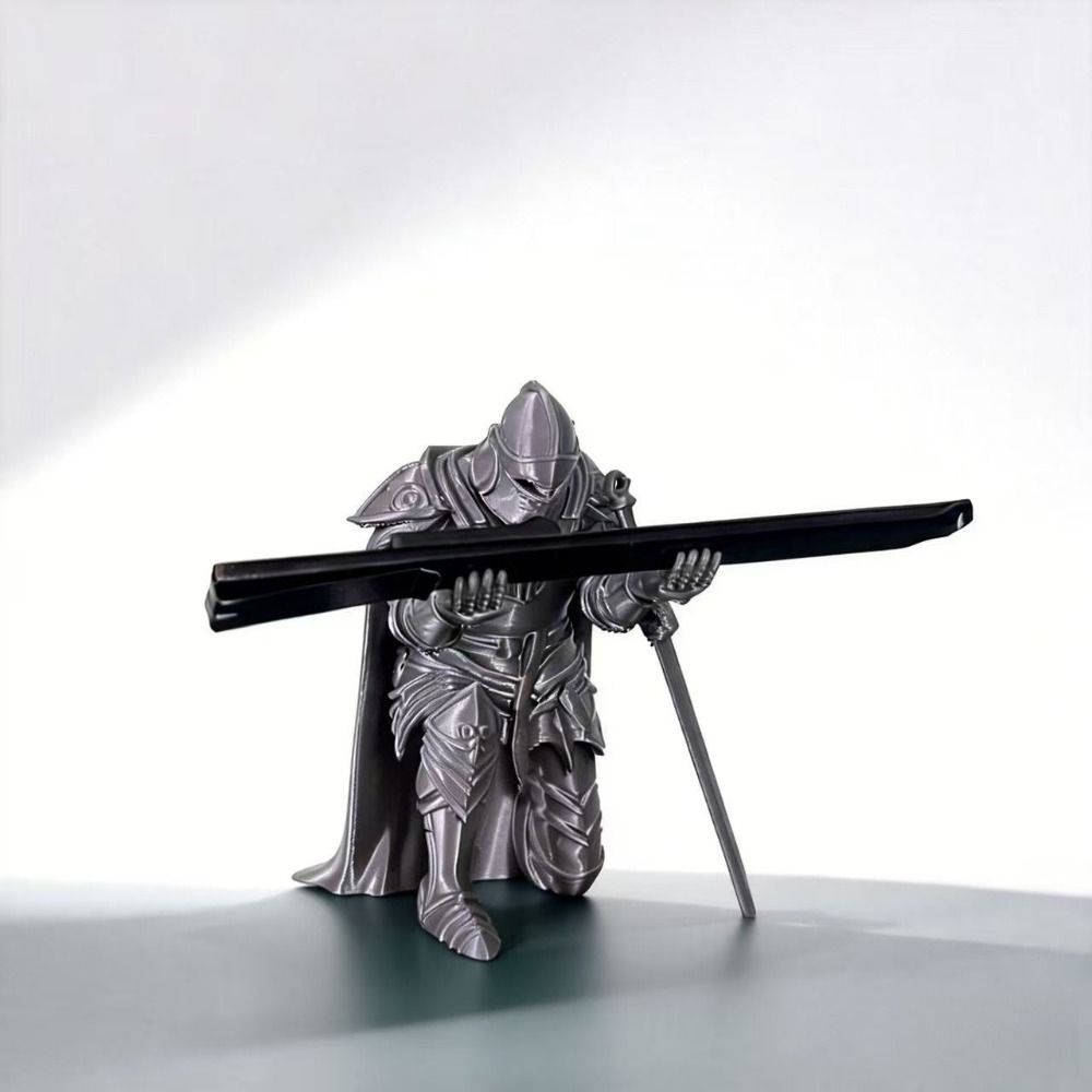 Funny Kneeling Knight Pen Hold - 3D Printing Holder 评论和价格