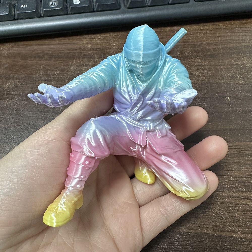 Fashion Funny Ninja Ornaments  - 3D Printing Holder 评论和价格