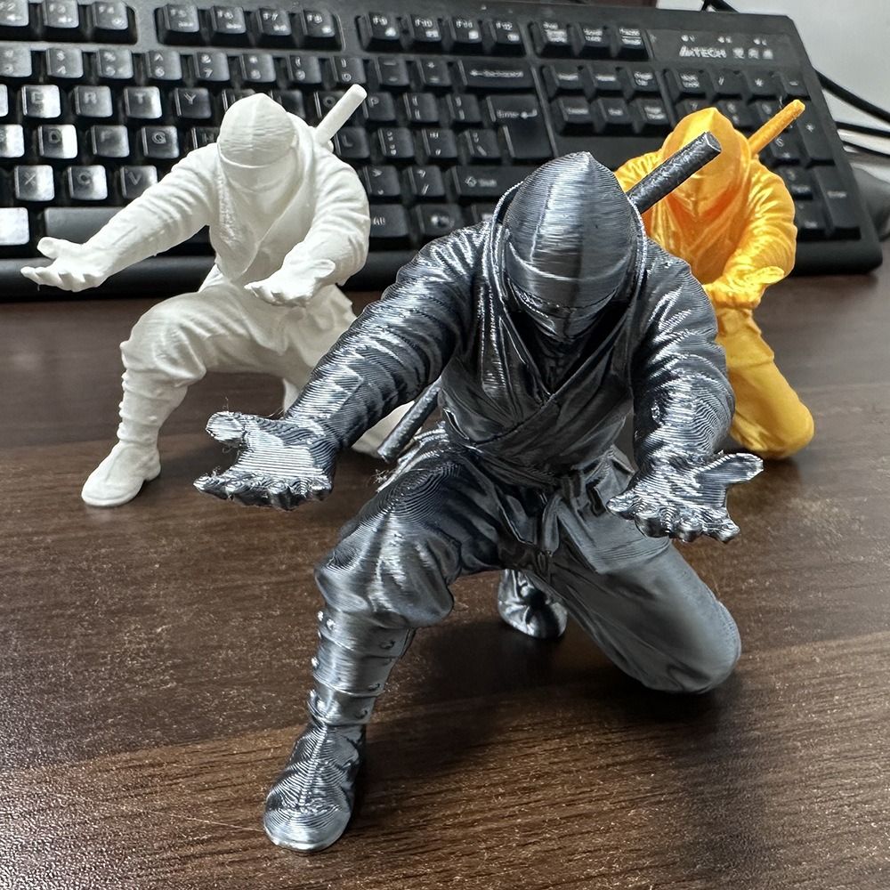 Fashion Funny Ninja Ornaments  - 3D Printing Holder 评论和价格