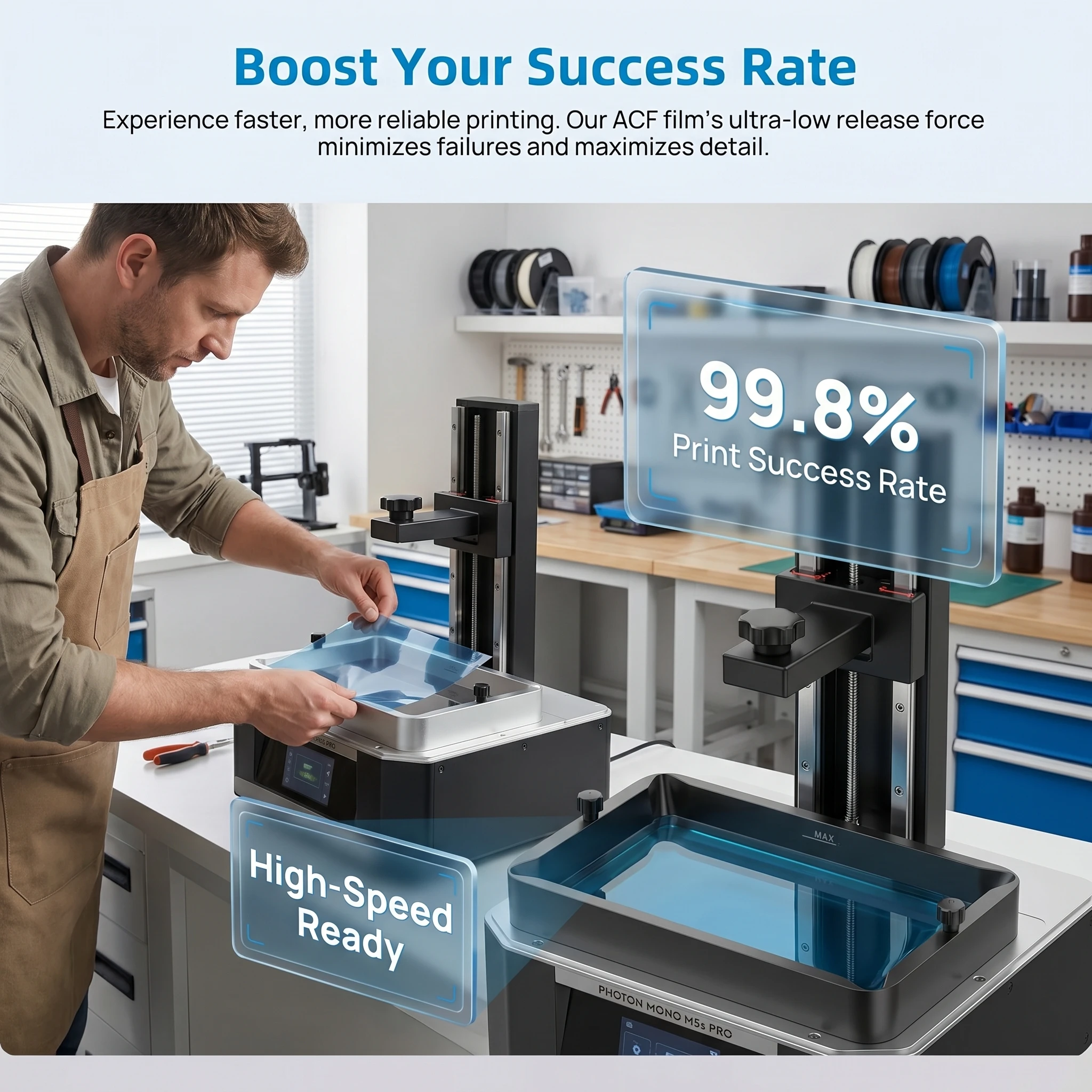 High Speed ACF Release Film Fo - 3D Printing House Machine 评论和价格