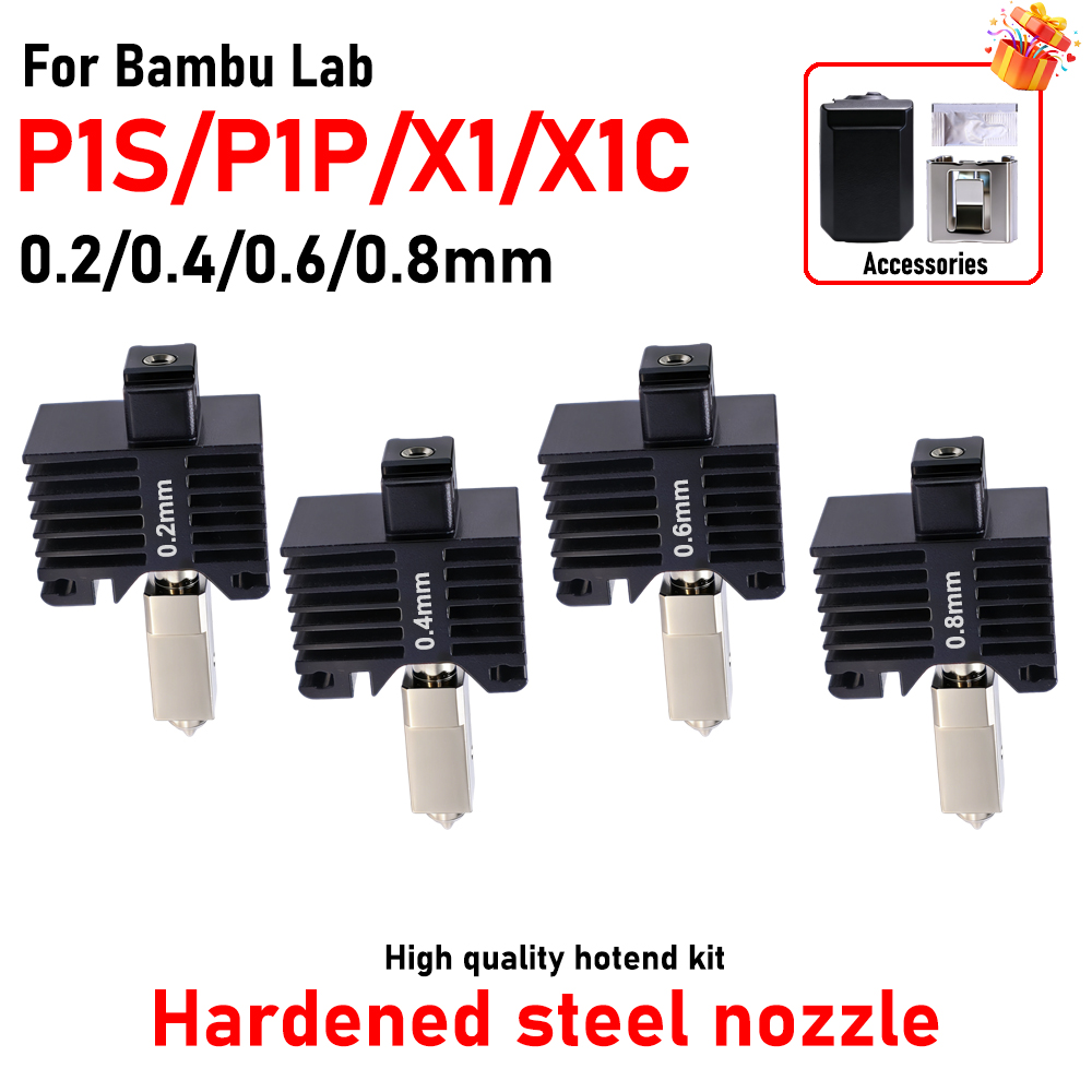 Hotend For Bambu Lab P1P X1C P - 3D Printing Laboratory 评论和价格