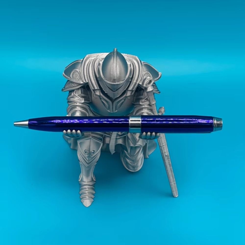 Funny Kneeling Knight Pen Hold - 3D Printing Holder 评论和价格