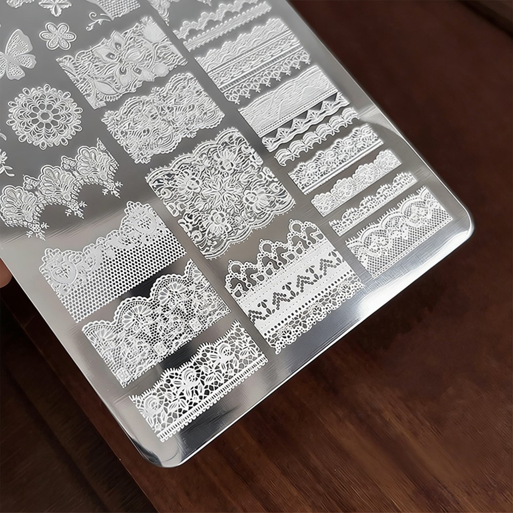 9*15cm 3D Lace Butterfly Nail  - 3D Printing Templates Free 评论和价格